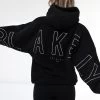 Borg Isabel Oversized Hoodie - Black -Trend Wear Sales BORGBLACK