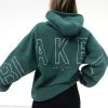 Borg Isabel Oversized Hoodie - Green -Trend Wear Sales BORGGREEN