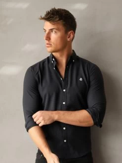 Calcata Shirt - Dark Navy -Trend Wear Sales Black 03D