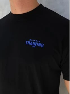 Relaxed Training T-Shirt - Black & Blue -Trend Wear Sales Blue 03D d2cc31aa 4f1f 4ff9 ab3f eba9145aeea0