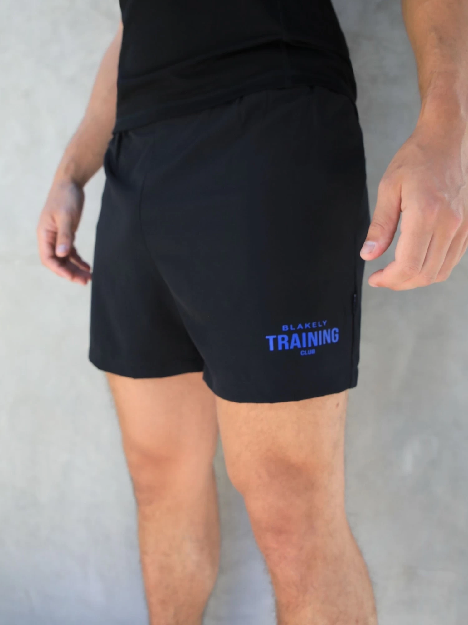 Training Sprint Shorts - Black & Blue 6 Training Sprint Shorts - Black & Blue - Image 4