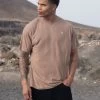 Mala Relaxed T-Shirt - Brown -Trend Wear Sales BrentfordSageBrownLead
