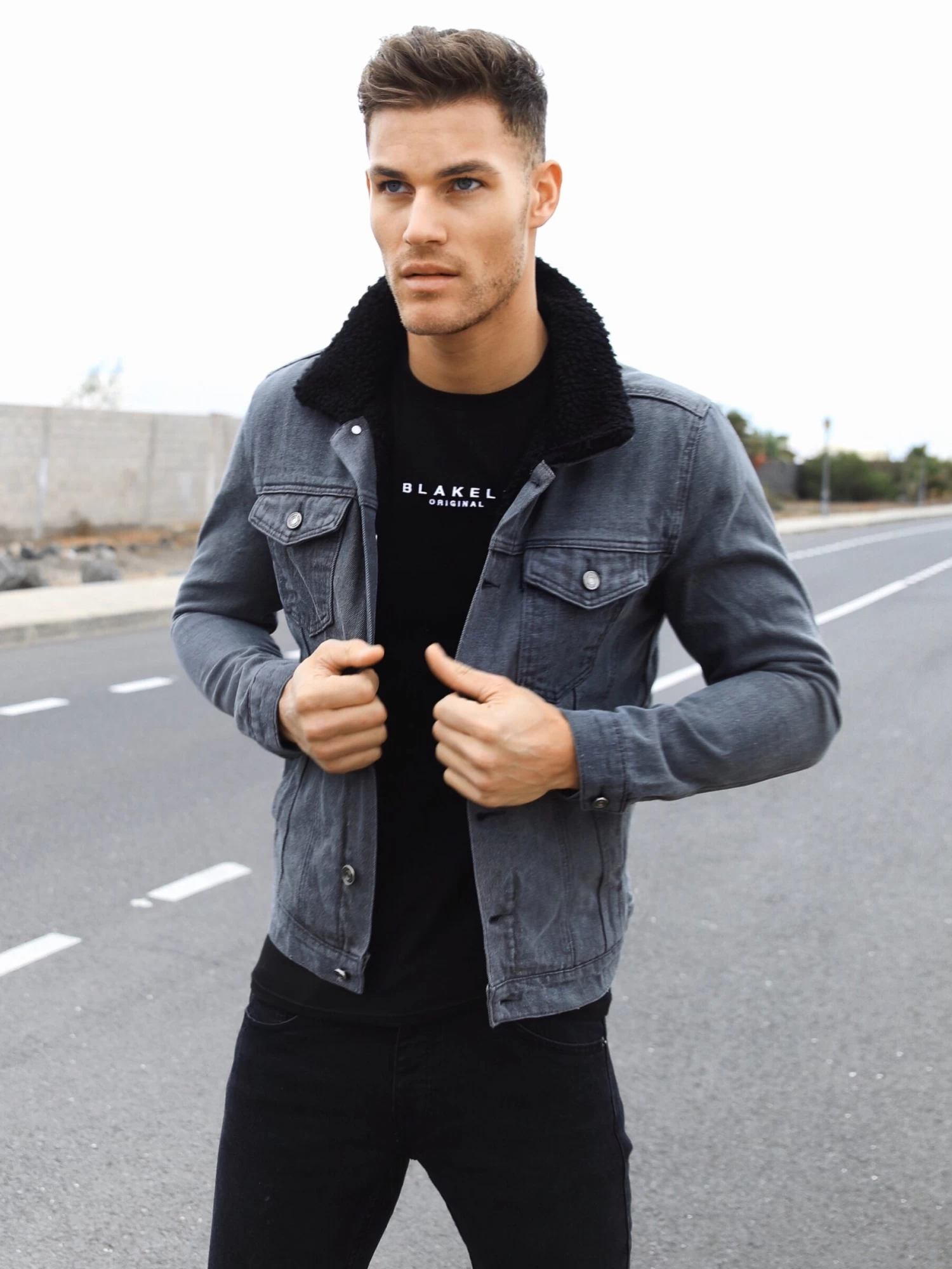 Daytona Denim Jacket - Grey 6 Daytona Denim Jacket - Grey - Image 4