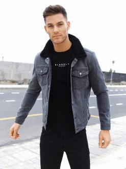 Daytona Denim Jacket - Grey 15 Daytona Denim Jacket - Grey -Trend Wear Sales Daytona 5D