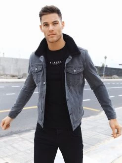 Daytona Denim Jacket - Grey 16 Daytona Denim Jacket - Grey -Trend Wear Sales Daytona 6D