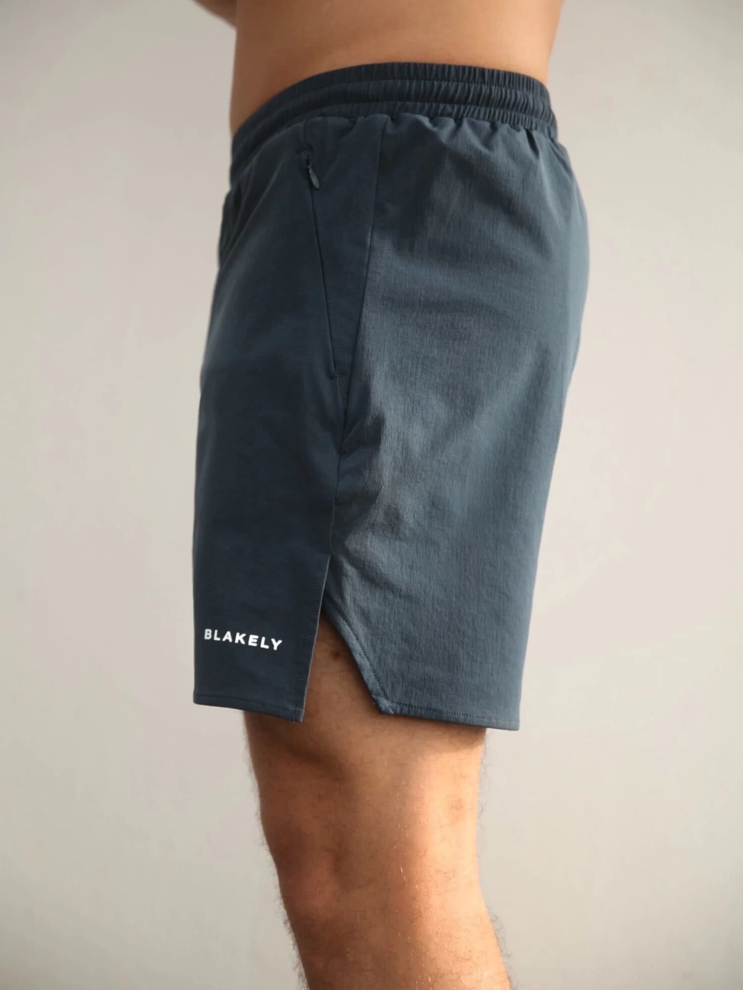 Blakely Track Shorts - Blue 5 Blakely Track Shorts - Blue - Image 3