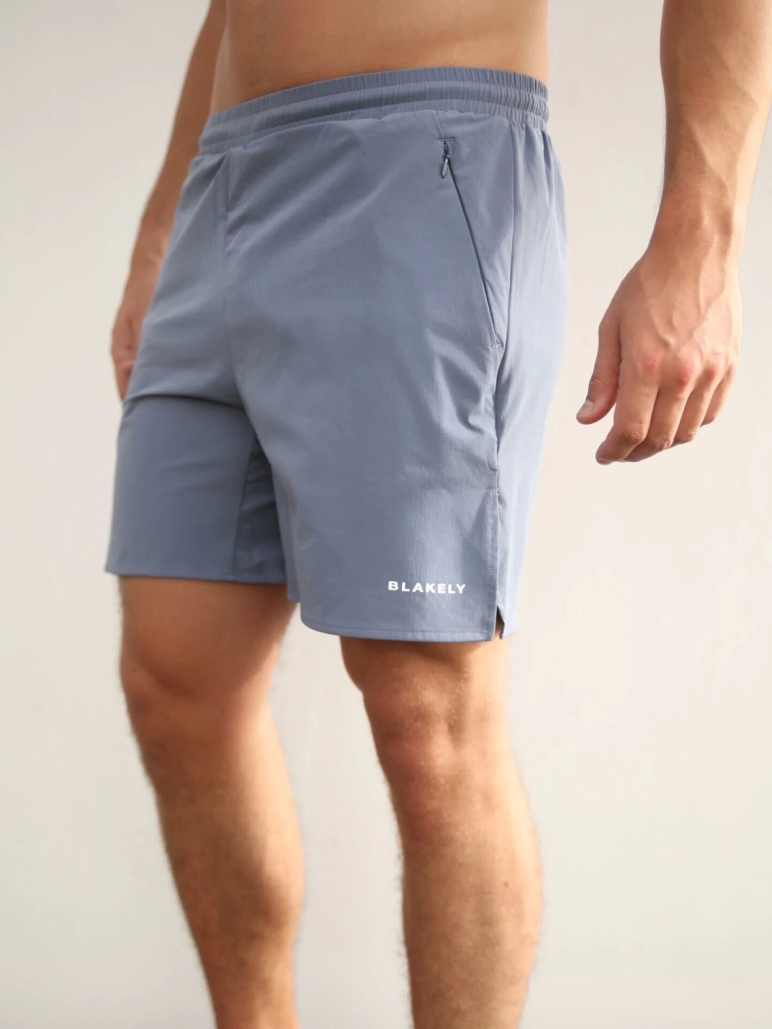 Blakely Track Shorts - Light Blue 6 Blakely Track Shorts - Light Blue - Image 4