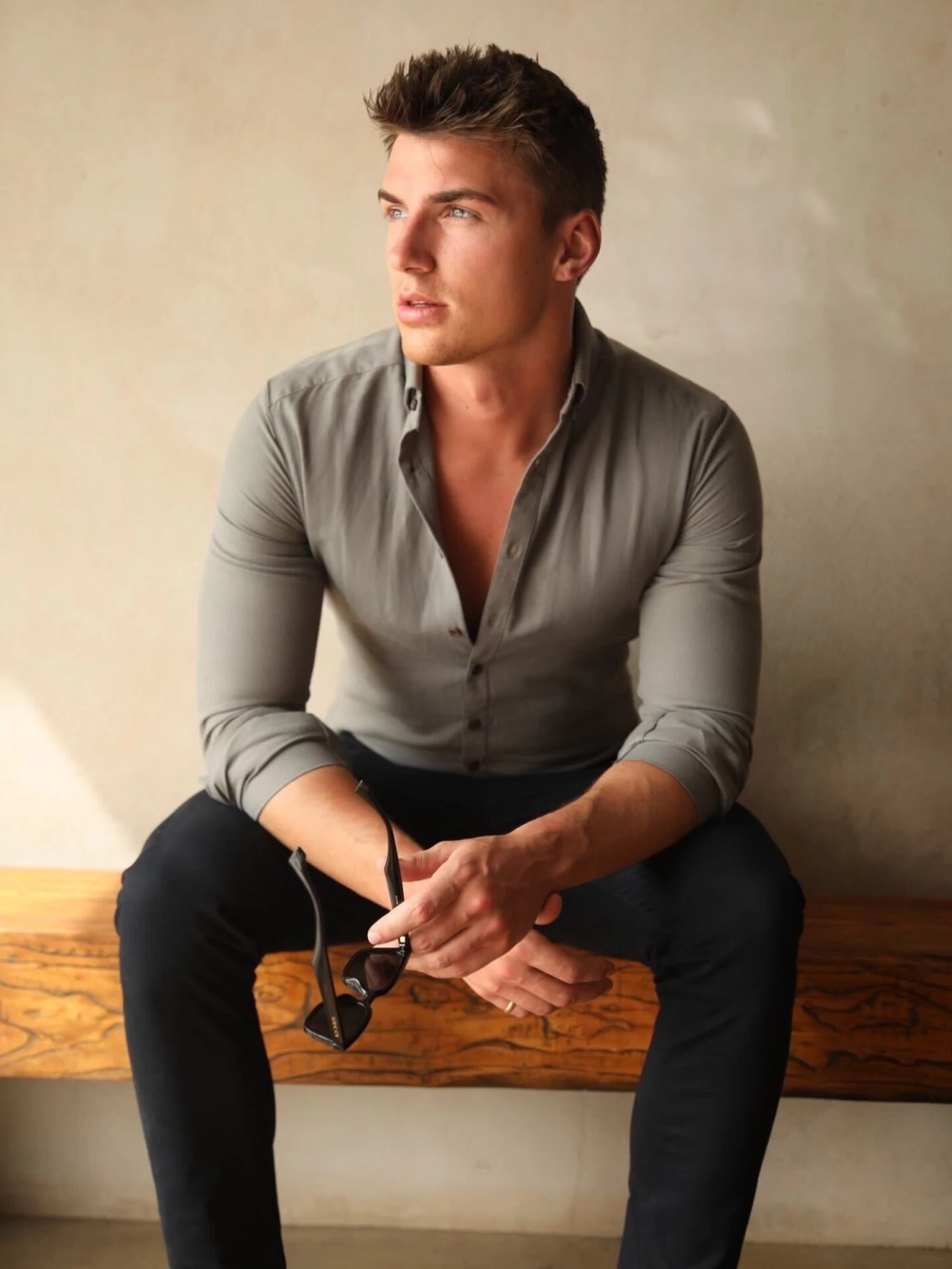 Anderson Shirt - Khaki Green 5 Anderson Shirt - Khaki Green - Image 3