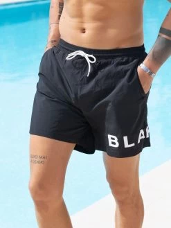 Capri Swim Shorts - Black -Trend Wear Sales Frame96
