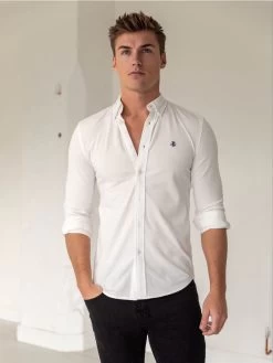 Arlo Soft Stretch Shirt - White 11 Arlo Soft Stretch Shirt - White -Trend Wear Sales FrameD f8e753b1 a9ee 4b10 97aa 3f1fbf3e4321