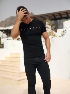 Goldcross T-Shirt - Black -Trend Wear Sales Goldcross04
