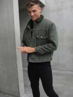 Rapha Denim Jacket - Green -Trend Wear Sales Green 0.1