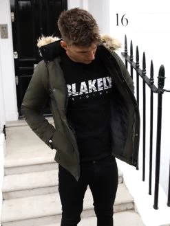 Hersham Coat - Khaki Green 11 Hersham Coat - Khaki Green -Trend Wear Sales Hersham 5D