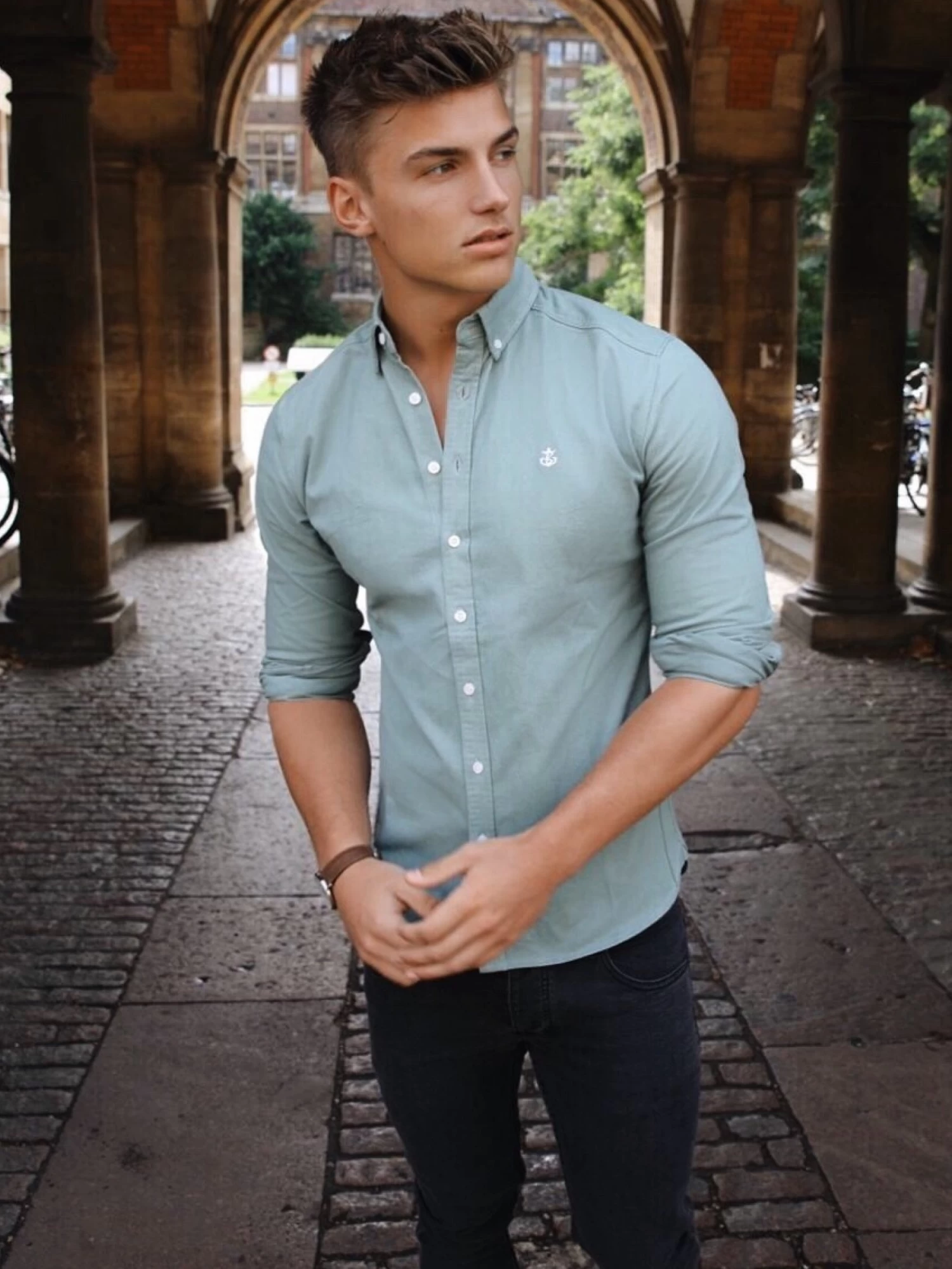 Hunter Shirt - Mint Green 8 Hunter Shirt - Mint Green - Image 6