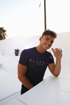 Imola T-Shirt - Navy -Trend Wear Sales IMG 1417