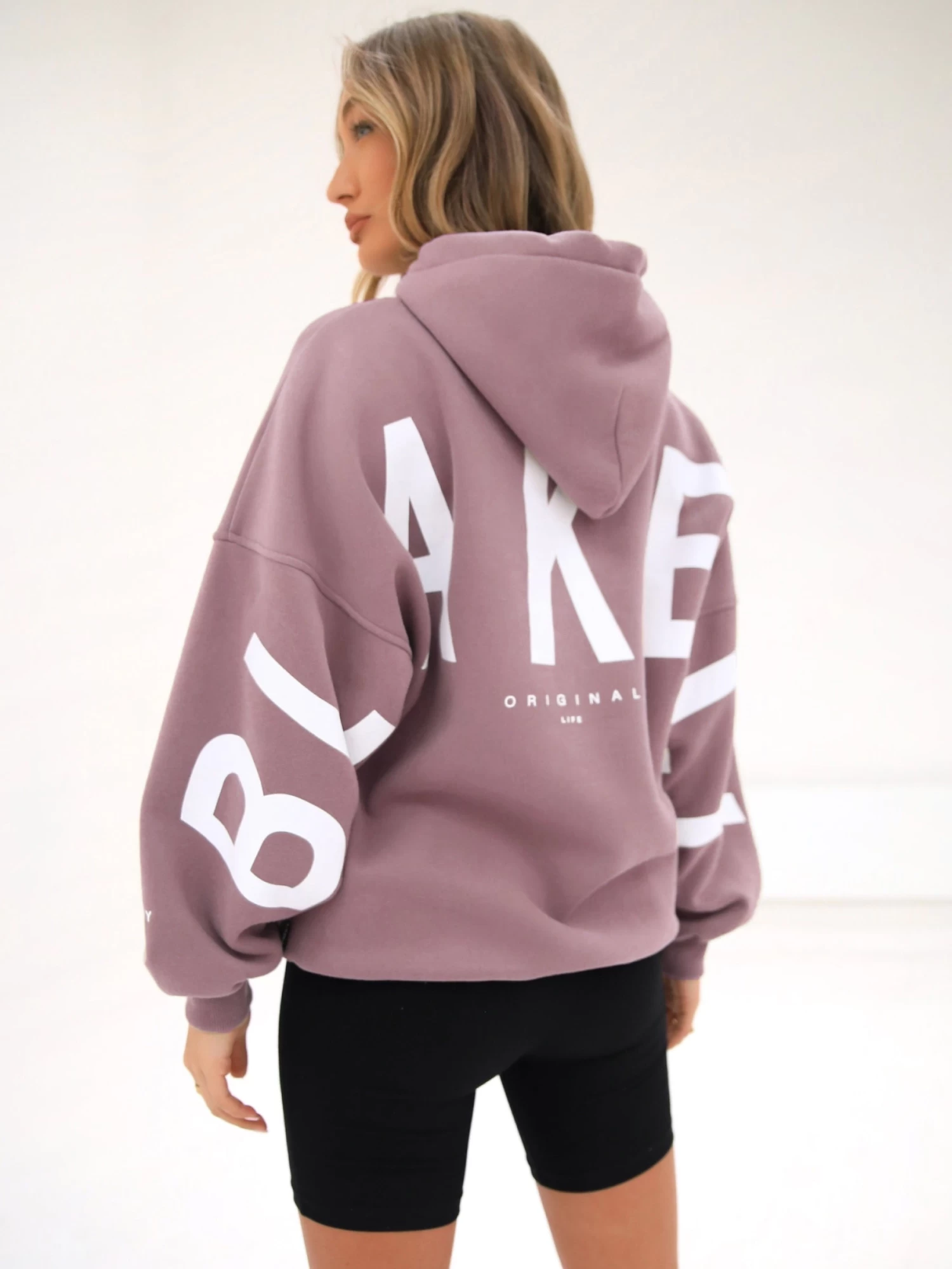 Isabel Oversized Hoodie - Dusty Pink 3 Isabel Oversized Hoodie - Dusty Pink