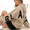 Isabel Oversized Hoodie - Tan -Trend Wear Sales ISABELTAN