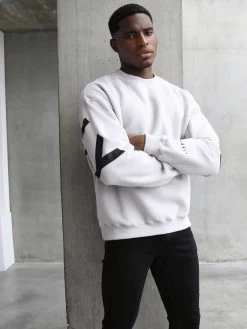 Idris Oversized Jumper - Stone -Trend Wear Sales Isabel Grey 5