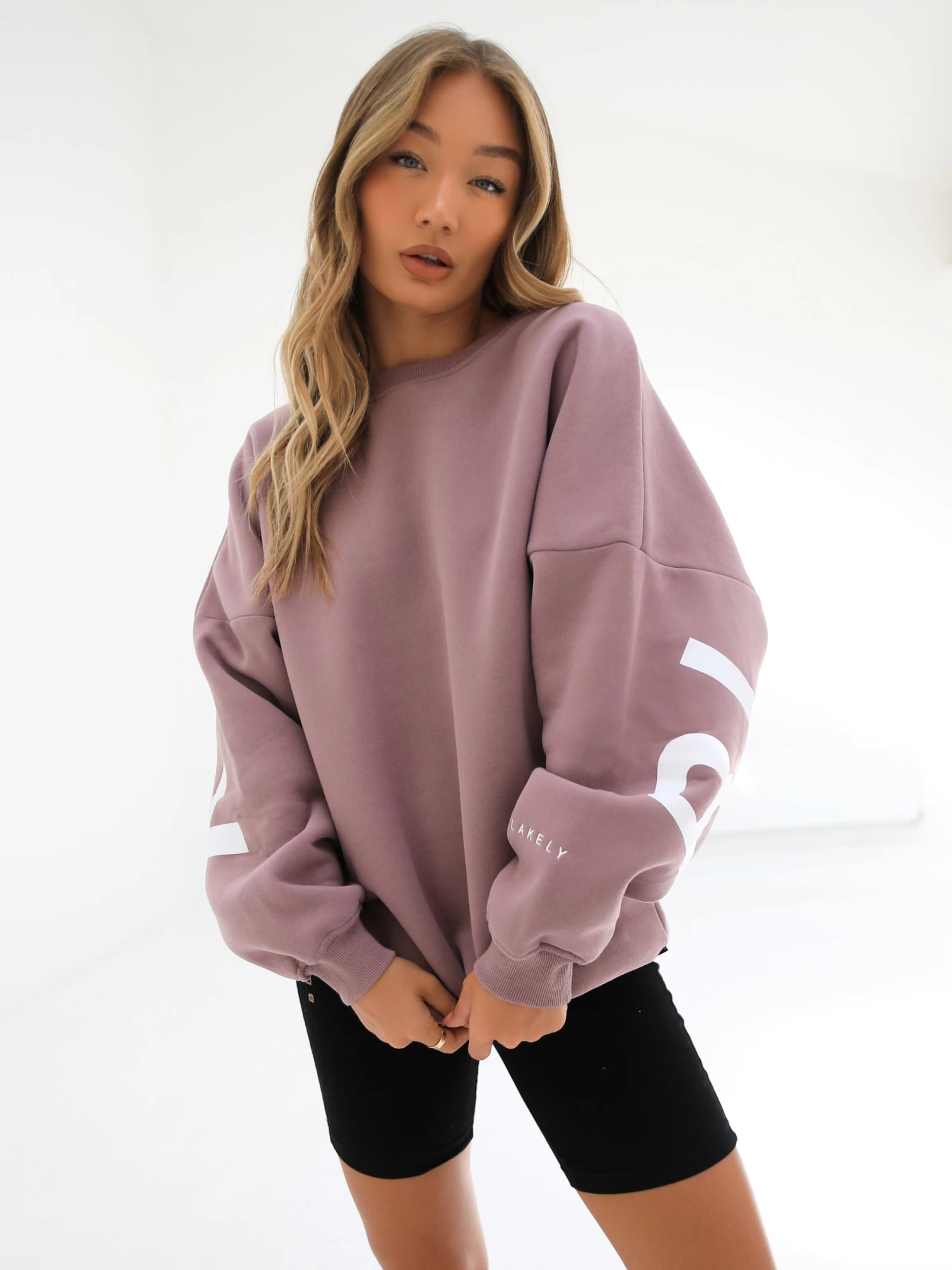 Isabel Oversized Jumper - Dusty Pink 4 Isabel Oversized Jumper - Dusty Pink - Image 2
