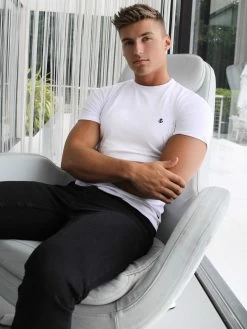 Keswick T-Shirt - White -Trend Wear Sales Keswick 3NewD