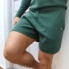 Riad Knitted Shorts - Green -Trend Wear Sales LEAD2218 GreenD