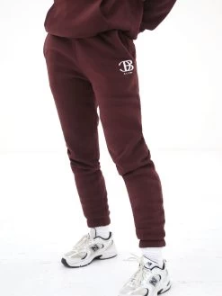 Initial Sweatpants - Dark Burgundy