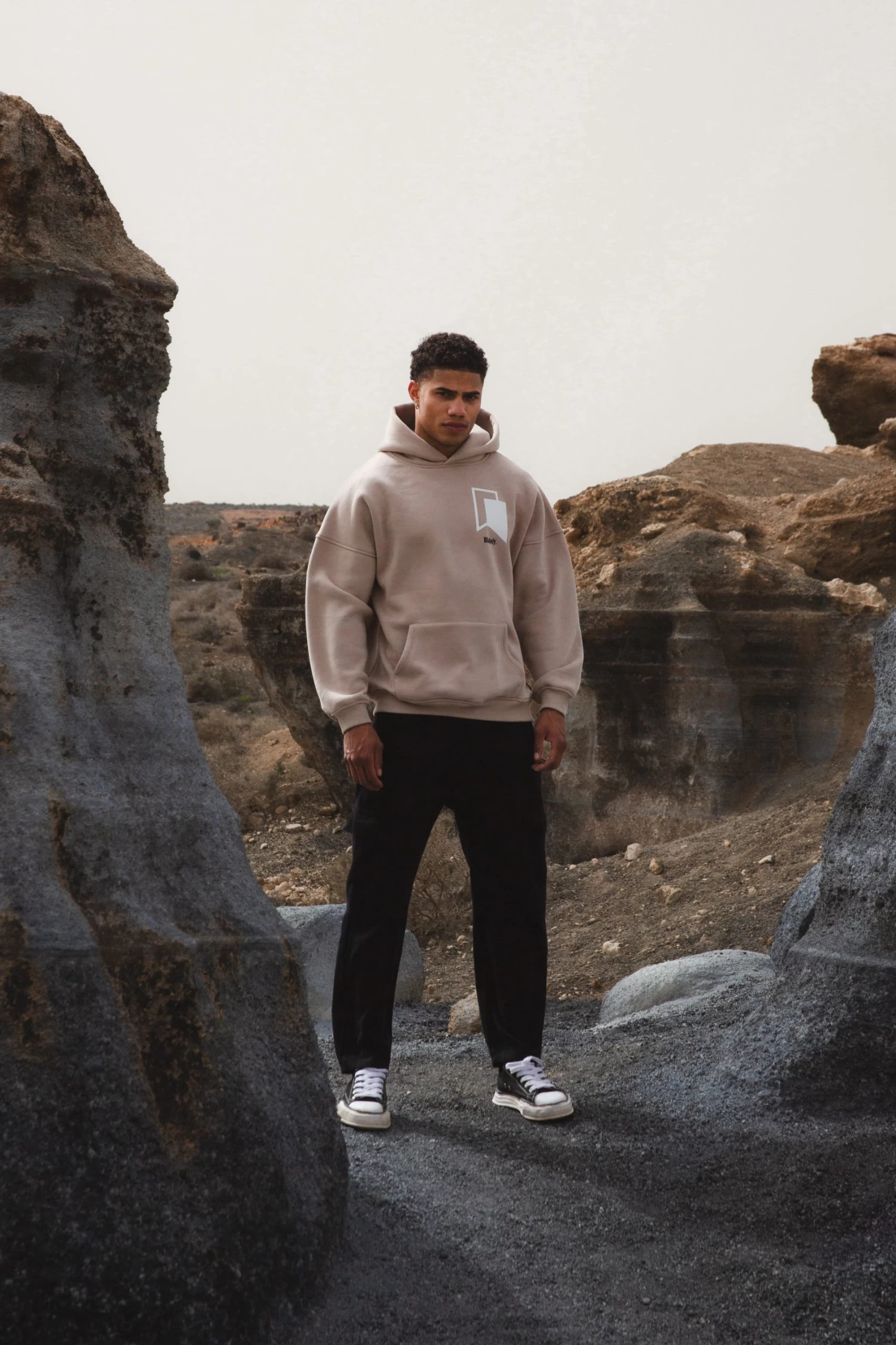 Revolve Relaxed Hoodie - Tan 5 Revolve Relaxed Hoodie - Tan - Image 3