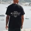 Monaco Relaxed T-Shirt - Black