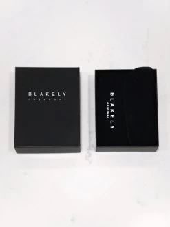 BLK Passport Holder - Black -Trend Wear Sales PASSPORTBOX2D
