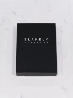BLK Passport Holder - Black -Trend Wear Sales PASSPORTBOXD