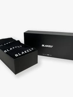 Blakely Socks 3 Pack - Black 9 Blakely Socks 3 Pack - Black -Trend Wear Sales S8S3 BLACK 3PACK 2