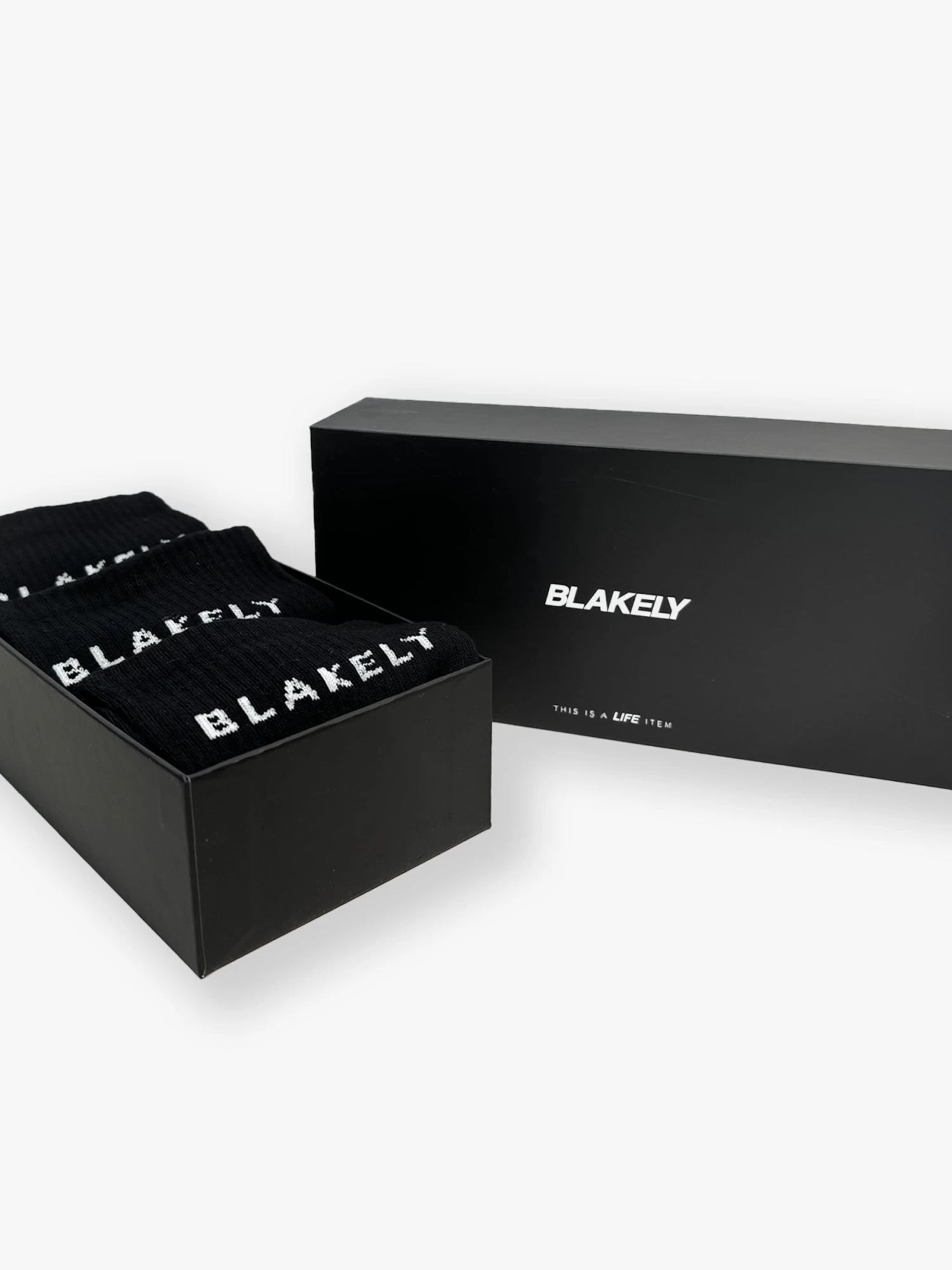 Blakely Socks 3 Pack - Black 6 Blakely Socks 3 Pack - Black - Image 4