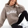 Varsity Oversized Hoodie - Light Beige 1 Varsity Oversized Hoodie - Light Beige -Trend Wear Sales VARSITYLIGHTBEIGE