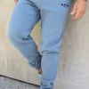 Varsity Relaxed Sweatpants - Blue