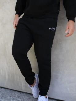 Varsity Relaxed Sweatpants - Black -Trend Wear Sales VarsityLEAD Resized