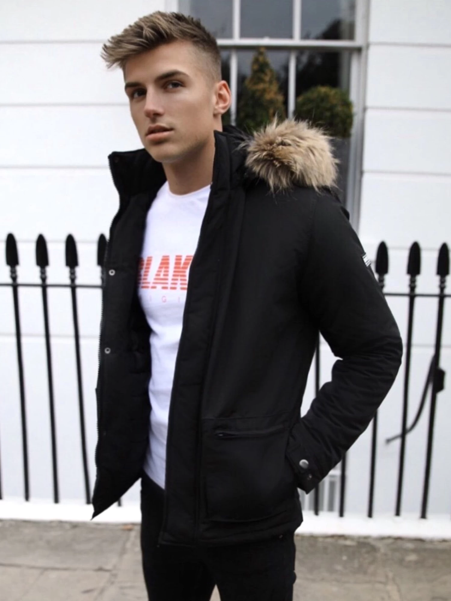 Verden Coat - Black 3 Verden Coat - Black