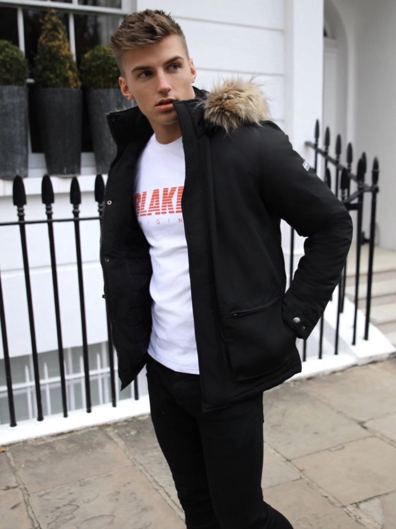 Verden Coat - Black 7 Verden Coat - Black - Image 5