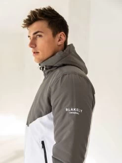 Arctica Jacket - Grey/White -Trend Wear Sales White 05D