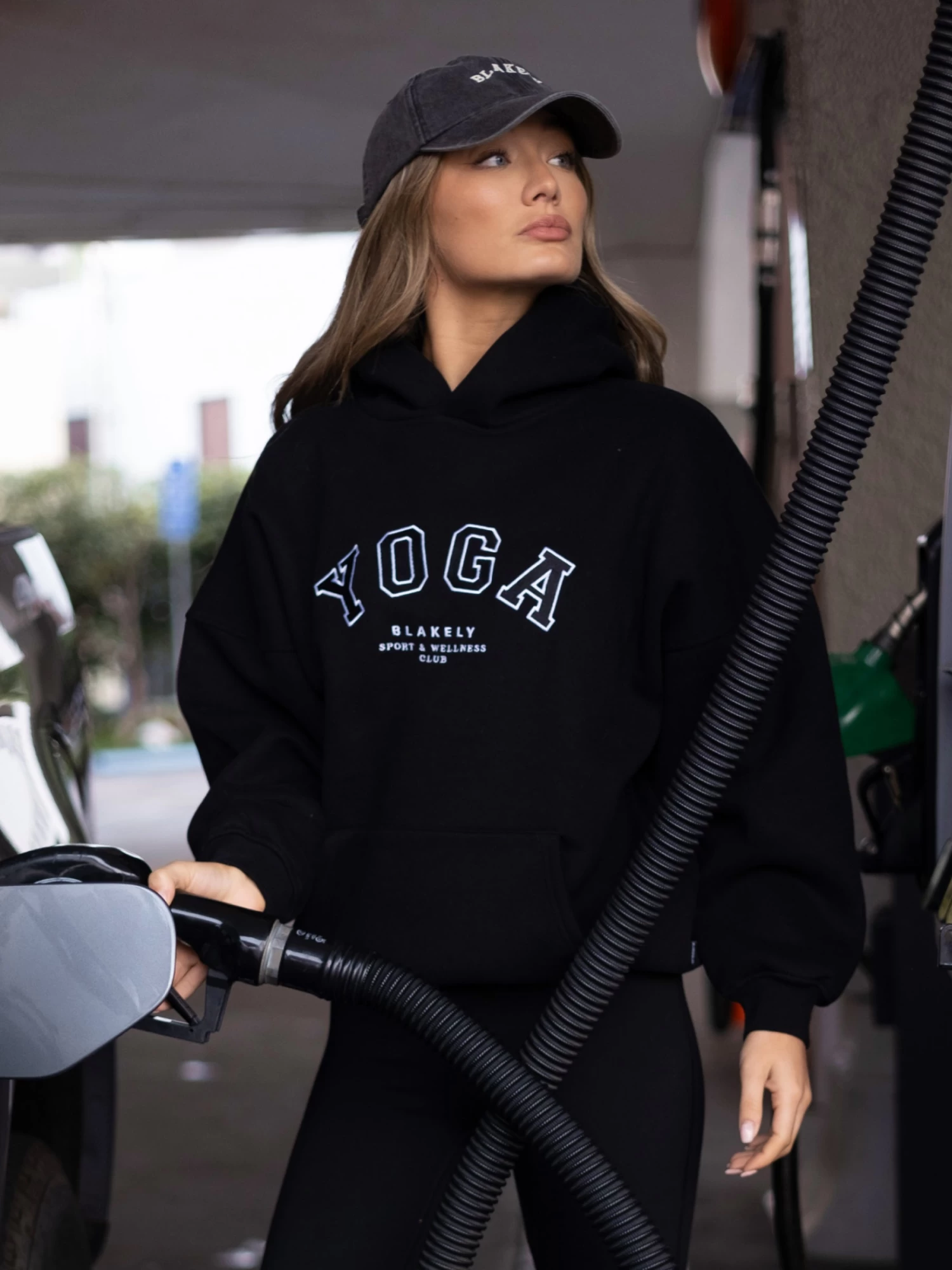 Yoga Oversized Hoodie - Black 3 Yoga Oversized Hoodie - Black