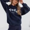 Yoga Oversized Hoodie - Navy 2 Yoga Oversized Hoodie - Navy -Trend Wear Sales YOGANAVY