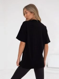 Series Oversized T-Shirt - Black -Trend Wear Sales edit1966AWBlack 05D