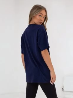 Series Oversized T-Shirt - Navy -Trend Wear Sales edit1966AWNavy 03D