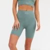 Soft Sculpt Cycling Shorts - Sage Green -Trend Wear Sales edit 2742 sageD 12copy 5fa5d0d5 7be2 4ff9 9a44 1741306f6ff2
